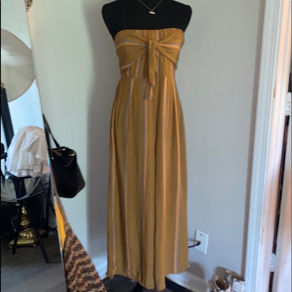 Strapless Tie front Jumpsuit🤩🤩